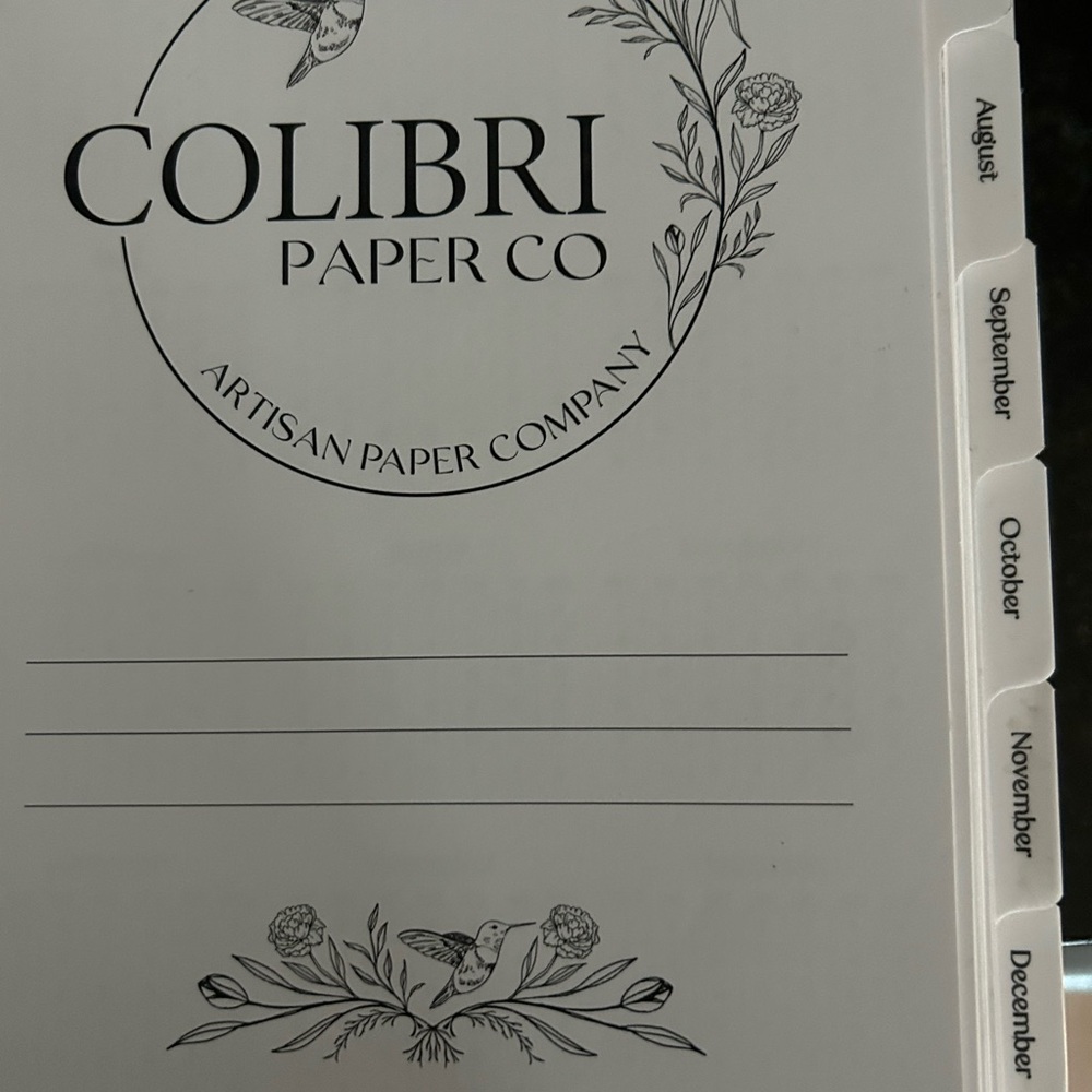 Colibri Journal and Scheduler.